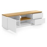 Kave Home Bijela TV komoda u dekoru hrasta 150x44x36 cm Abilen – | shoptok.hr