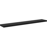 vidaXL Knjigovne police - Paket 4 v črnem hrastu, 60x10x1,5 cm - Narejene iz inženirskega lesa | Shoptok.si