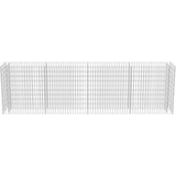  Visoka greda gabion pocinkano jeklo 360x50x100 cm | Shoptok.si
