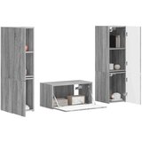 3 Komplet TV omaric 5 pcs Siva Sonoma Konstruiran les, (5000132258) | Shoptok.si