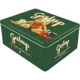 Panettone Classico Gran Galup v pločevinasti škatli s porcelanastim krožnikom - 750 g