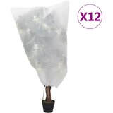 Maison Chic Prevleka za zunanjo pohištvo - Prevleka za rastline iz flisa z vrvico 12 kosi 70 g/m² 0,8x1,2m, (21795514) | Shoptok.si