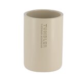 Tendance Čaša za četke 7,5x10,7 cm poliresin, bež Cijene