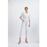 Orsay White Denim Overall - Women Cijene