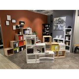 XORA predelna stena 123,9/123,9/29 cm bela | Shoptok.si