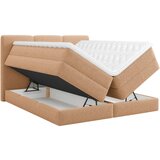 MID.YOU POSTELJA BOXSPRING 160 cm x 200 cm , les, tekstil, leseni material terakota | Shoptok.si