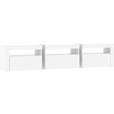 TV ormarić s LED svjetlima bijeli 180 x 35 x 40 cm | shoptok.hr