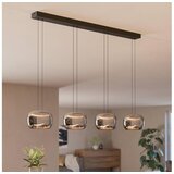 Eglo 390433 - led prigušiva luster na sajli hortunas 4xLED/5,8W/230V crna/zadimljena cene
