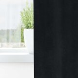  Zavjese za zamračivanje 2 kom. Crna 140 x 140 cm Baršun | shoptok.hr