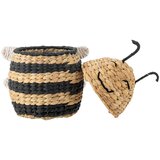 Bloomingville Mini Dječja kutija za pohranu od vodenog zumbula u prirodnoj boji 20x18x30 cm Finn – | shoptok.hr