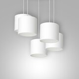  Luster na sajli ARDEN 5xE27/60W/230V bela | Eponuda.com
