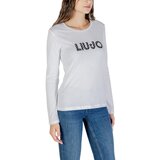 Liu Jo Majice z dolgimi rokavi ECS T-SHIRT MODA M/L UF5283 JS923 Bela | Shoptok.si