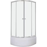 Sanotechnik polkrožna tuš kabina z visoko kadjo DB3510C 90 cm x 90 cm x 195 cm Cene