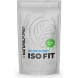 Natural Power Sportdrink ISO FIT 400 g - zelena jabuka