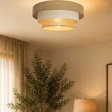  plafonska svetiljka wenta 1xE27/60W/230V prečnik 50 cm juta/krem | Eponuda.com