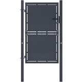 vidaXL Vrtna vrata čelična 100 x 175 cm antracit Cijene