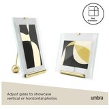 Umbra Stakleni stojeći okvir u zlatnoj boji 19x23 cm Flute – | shoptok.hr