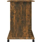  Stol za računalo boja dimljenog hrasta 80 x 50 x 75 cm drveni | Eponuda.com