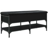  Klop za čevlje črna 102x42x45 cm inženirski les, (21060428) | Shoptok.si