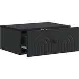  Stenski nočni omarici Črna 49 x 34,5 x 20 cm Inženirski les, (5000209409) | Shoptok.si