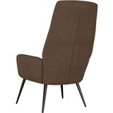  Stol za sproščanje rjavo umetno semiš usnje, (20957507) | Shoptok.si