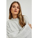 Marisse Women's Sweater Z-Sw-4538 Grey Mel | Shoptok.si