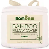 prevleka za blazino iz bambusa 50 x 75 cm, 2-delni set - white
