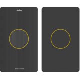 Rebel Active prostirka za gimnastiku za jogu, pilates, fitness, 190x115cm, debljine 2cm, NBR materijal, crna | shoptok.hr