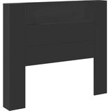  Uzglavlje Crna 120 x 16,5 x 103,5 cm Konstruirano drvo | shoptok.hr