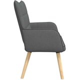  Kauč za dvoje Tamno siva 115 x 61 x 87 cm tkanina | shoptok.hr