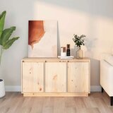 vidaXL Komoda 111 x 34 x 60 cm od masivne borovine | shoptok.hr