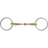 Enojno lomljena navadna brzda z ustnikom SWEET Copper - 14,5 cm