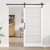  Klizna vrata ORKDAL Bijela i crna 93 x 202 cm | shoptok.hr