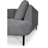 Scandic Tamno siva kutna garnitura (s desnim kutom/u obliku slova "U") Hero – | shoptok.hr