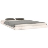  Okvir za krevet bijela 120x200 cm od masivne borovine | shoptok.hr