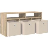 Nizek šalter s predalom Sonoma hrast 87 x 27,5 x 43 cm, (5000238880) | Shoptok.si