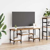 TV ormar Staro drvo 102 x 35 x 45,5 cm Obrađeno drvo i čelik | shoptok.hr
