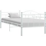 vidaXL Okvir za dnevni ležaj bijeli metalni 90 x 200 cm | shoptok.hr