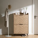 MID.YOU OMARA Z LOPUTAMI ZA ČEVLJE črna, barve javorja | Shoptok.si