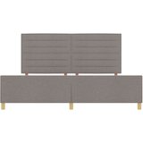  Postelja Taupe 200x200 cm Tkanina, (22052740) | Shoptok.si
