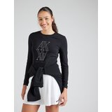 Armani Exchange Majica črna / srebrna | Shoptok.si