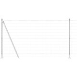  Vanjski Euro Ograda s Betonskom Podlogom 10 x 1,2 m Srebrna | shoptok.hr