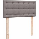  Krevet s oprugama i madracem smeđesivi 100 x 200 cm od tkanine | shoptok.hr
