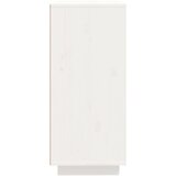  Komoda bijela 60 x 35 x 80 cm od masivne borovine | shoptok.hr