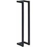  Stalak za ručnike crni 12,5 x 12,5 x 60 cm željezni | shoptok.hr