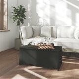 The Living Store Klubska mizica črna 90x50x41,5 cm iverna plošča - Klubska Mizica, (21574122) Cene