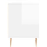 TV ormarić sjajni bijeli 150x30x44,5 cm od konstruiranog drva | Eponuda.ba
