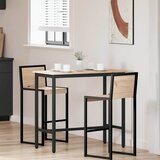  Stol Prirodna 100 x 50 x 91 cm Inženjerska drva i čelik | shoptok.hr