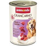  Ekonomično pakiranje animonda GranCarno Original 12 x 400 g - Govedina i janjetina | shoptok.hr