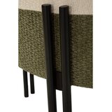 Mauro Ferretti Kaki zelen/kremno bel tabure Modern Style – | Shoptok.si